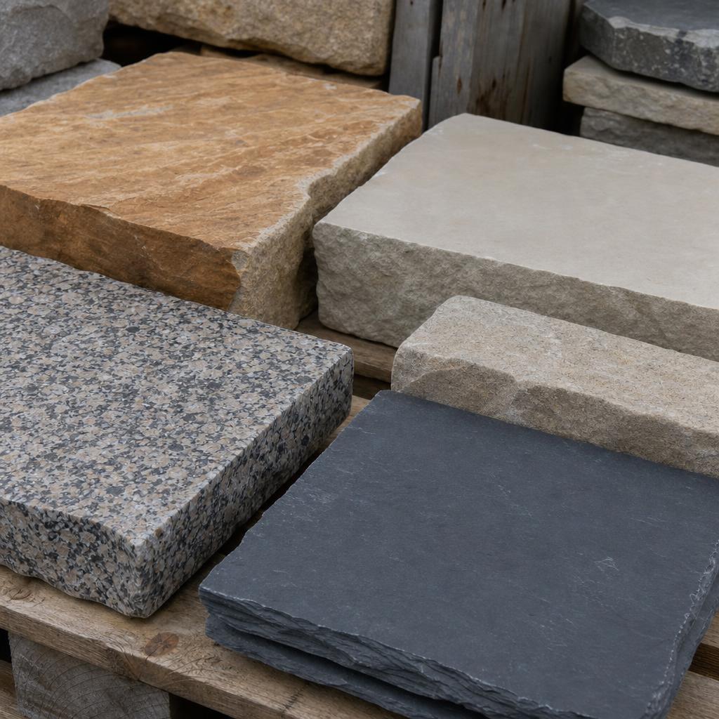 Natural Stone supplied by Atlas Stone Supplies across the UK