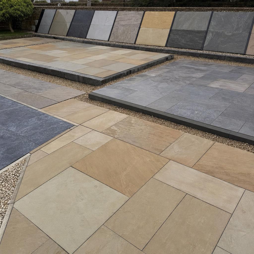 Paving supplied by Atlas Stone Supplies across the UK
